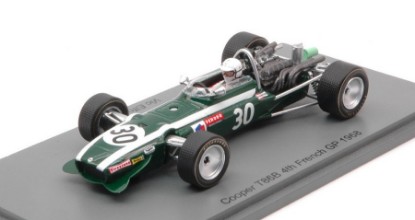 Immagine di COOPER T86B VIC ELFORD 1968 N.30 4th FRENCH GP 1:43