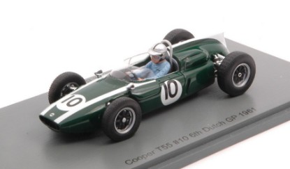 Immagine di COOPER T55 JACK BRABHAM 1961 N.10 8th DUTCH GP 1:43