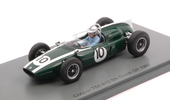 Immagine di COOPER T55 JACK BRABHAM 1961 N.10 8th DUTCH GP 1:43
