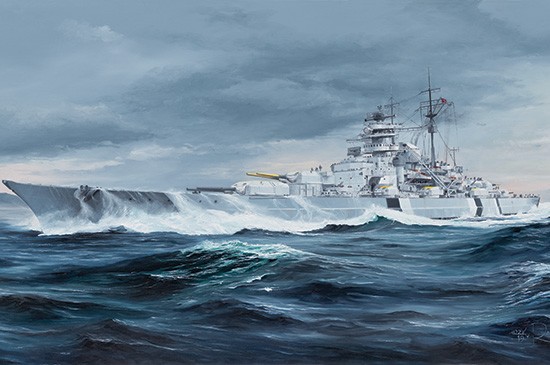 Immagine di NAVE BISMARK KIT 1:350
