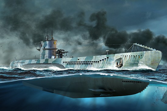 Immagine di SOMMERGIBILE U-BOAT TYPE VII-C KIT 1:144