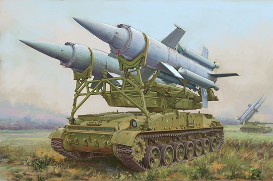 Immagine di SOVIET 2K11A TEL W/MISSILE KRUG-A KIT 1:72