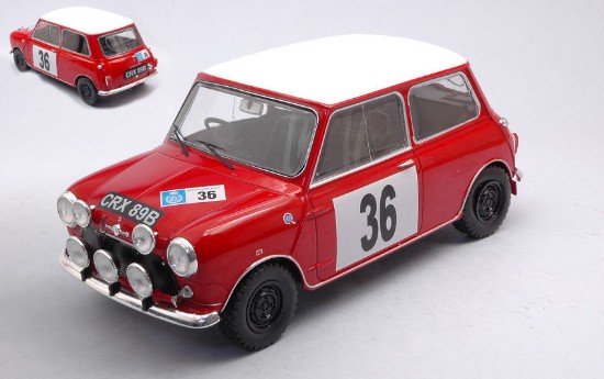 Immagine di MINI COOPER S N.36 BMC RAC RALLY 1965 FALL/CRELLIN 1:18

