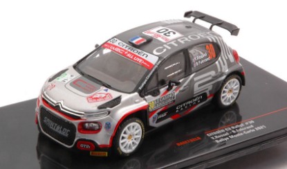 Immagine di CITROEN C3 RALLY 2 N.30 RALLY MONTE CARLO 2021 ROSSEL/FULCRAND 1:43