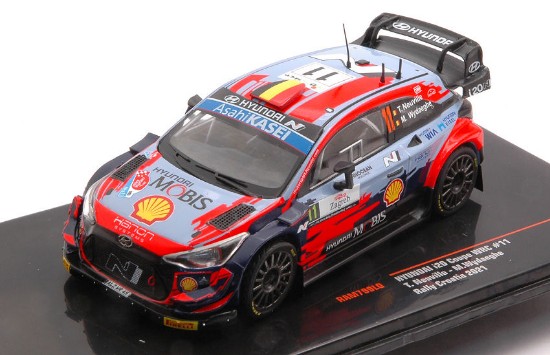 Immagine di HYUNDAI i20 COUPE WRC N.11 RALLY CROATIA 2021 NEUVILLE/WYDAEGHE 1:43
