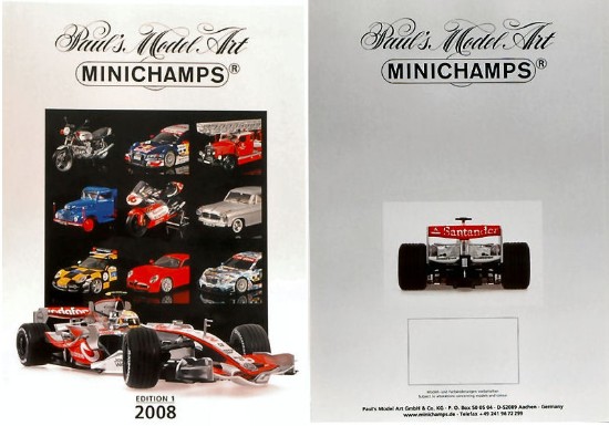 Immagine di CATALOGO MINICHAMPS 2008 EDITION 1 PAG.219