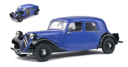 Immagine di CITROEN TRACTION 7 BI-TON DARK BLUE/BLACK 1:18
