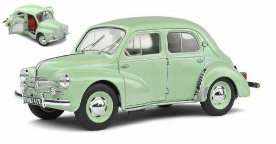 Immagine di RENAULT 4 CV 1956 VERT D'EAU 1:18