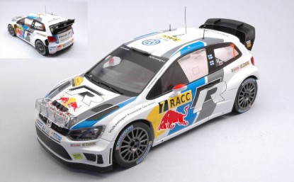 Immagine di VW POLO R WRC N.7 RALLY CATALUN.2013 NIGHT LIGHTS LATVALA-ANTILLA1:18
