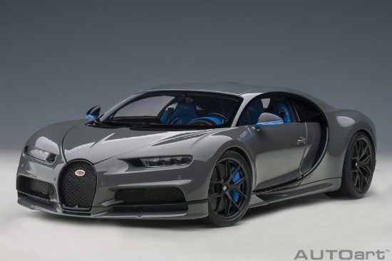 Immagine di BUGATTI CHIRON SPORT 2019 JET GREY 1:18