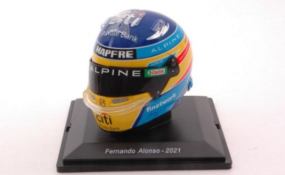 Immagine di CASCO FERNANDO ALONSO ALPINE 2021 1:5