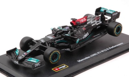 Immagine di MERCEDES F1 W12 EQ POWER LEWIS HAMILTON 2021 N.44 SIGNATURE 1:43