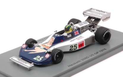 Immagine di HESKETH 308D ALEX RIBEIRO 1976 N.25 US GP 1:43