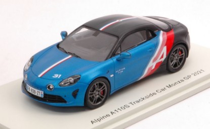 Immagine di ALPINE A110 TRACKSIDE N.31 MONZA GP 2021 ESTEBAN OCON 1:43