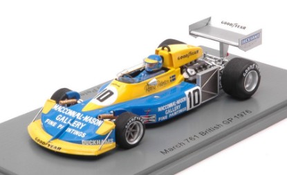 Immagine di MARCH 761 RONNIE PETERSON 1976 N.10 BRITISH GP 1:43