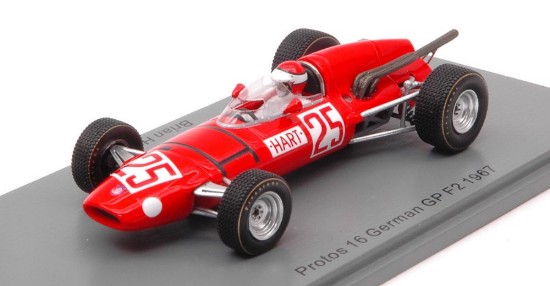 Immagine di PROTOS 16 BRIAN HART 1967 N.25 GERMAN GP F2 1:43