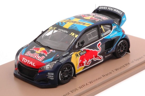 Immagine di PEUGEOT 208 WRX N.1 WINNER RACE 7 SPAIN 2020 TIMMY HANSEN 1:43