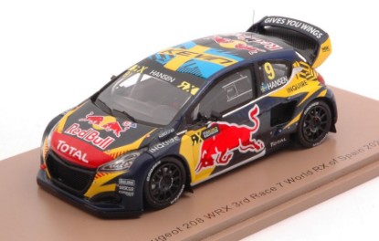 Immagine di PEUGEOT 208 WRX N.9 3rd RACE 7 SPAIN 2020 KEVIN HANSEN 1:43