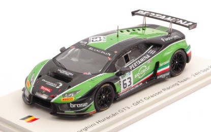 Immagine di LAMBORGHINI HURACAN GT3 N.63 24 H SPA 2017 BORTOLOTTI-CALDARELLI-ENGELHA