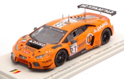 Immagine di LAMBORGHINI HURACAN GT3 N.27 24 H SPA 2017 FILIPPI-POHLER-CRESTANI 1:43