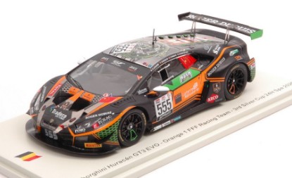Immagine di LAMBORGHINI HURACAN GT3 N.555 3rd SILVER CUP 24 H SPA 2020 MOULIN-PROTO-
