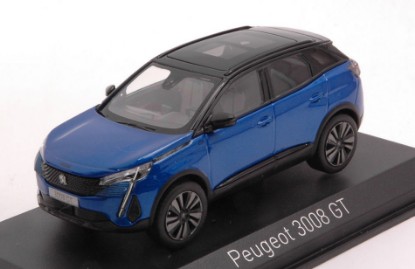 Immagine di PEUGEOT 3008 GT BLACK PACK 2021 VERTIGO BLUE 1:43