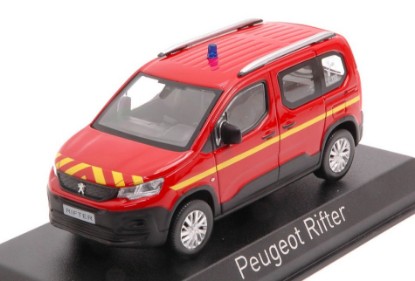 Immagine di PEUGEOT RIFTER 2019 POMPIERS 1:43