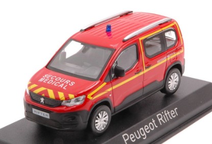 Immagine di PEUGEOT RIFTER 2019 POMPIERS SECOURS MEDICAL 1:43