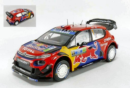 Immagine di CITROEN C3 WRC N.1 WINNER MEXICO 2019 S.OGIER-J.INGRASSIA 1:18