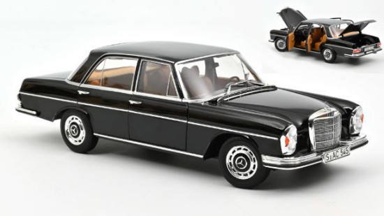 Immagine di MERCEDES 280 SE 968 BLACK 1:18