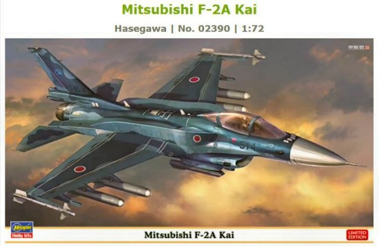 Immagine di MITSUBISHI F-2A KAI (W/CONFORMAL TANK) KIT 1:72