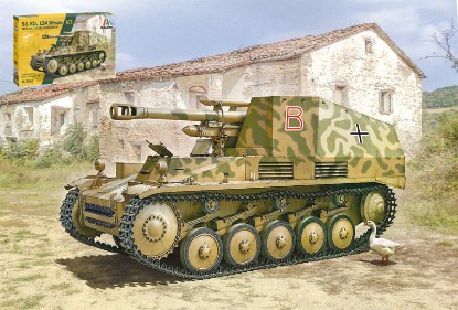 Immagine di SD KFZ 124 WESPE 10,5 cm KIT 1:72