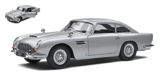 Immagine di ASTON MARTIN DB5 1964 SILVER BIRCH 1:18
