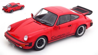 Immagine di PORSCHE 911 CARRERA 3.2 CLUBSPORT 1989 RED/BLACK 1:18