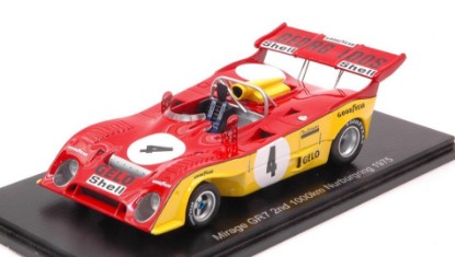 Immagine di MIRAGE GR7 N.4 2nd 1000 KM NURBURGRING 1975 H.GANLEY-T.SCHENKEN 1:43