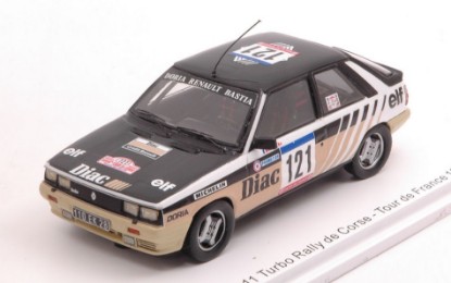 Immagine di RENAULT 11 TURBO N.121 TDC RALLY FRANCE 1984 J.P.DERIU-J.MARIANI 1:43