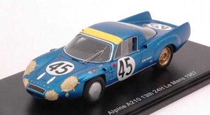 Immagine di ALPINE A210 N.45 13th LM 1967 J.VINATIER-M.BIANCHI 1:43