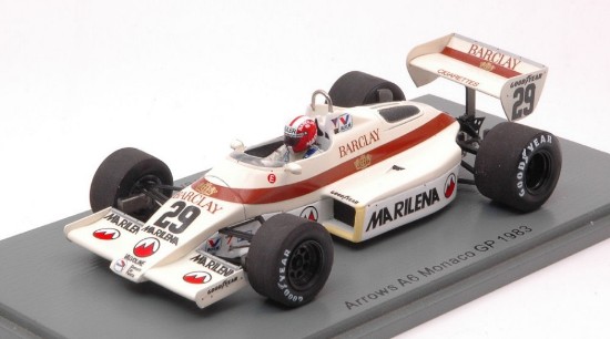 Immagine di ARROWS A6 MARC SURER 1983 N.29 MONACO GP 1:43