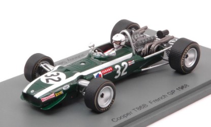 Immagine di COOPER T86B JOHNNY SERVOZ-GAVIN 1968 N.32 FRENCH GP 1:43