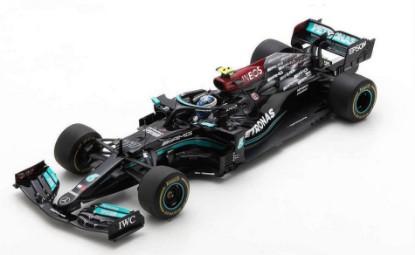 Immagine di MERCEDES W12 E VALTTERI BOTTAS 2021 N.77 3rd BAHRAIN GP 1:18