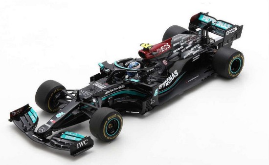 Immagine di MERCEDES W12 E VALTTERI BOTTAS 2021 N.77 3rd BAHRAIN GP 1:18