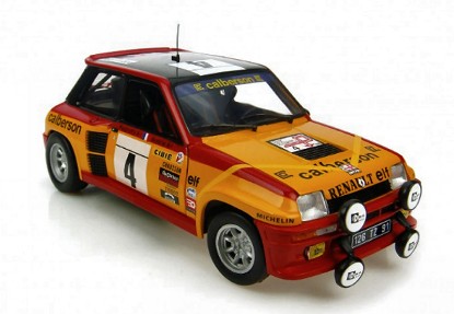 Immagine di RENAULT 5 TURBO N.4 CALBERSON TOUR DE FRANCE AUTO 1980 1:18