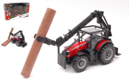 Immagine di MASSEY FERGUSON FORESTRY TRACTOR + LOGGING LOADER cm 10