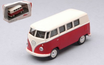 Immagine di VW T1 BUS AMARANT/WHITE 1:64