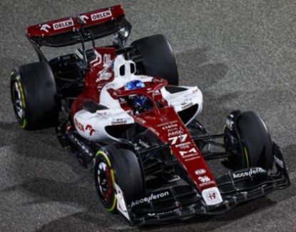 Immagine di ALFA ROMEO F1 VALTTERI BOTTAS 2022 N.77 6th BAHRAIN GP 1:43