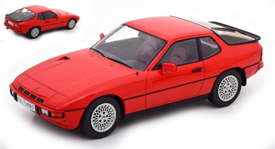 Immagine di PORSCHE 924 TURBO RED 1:18