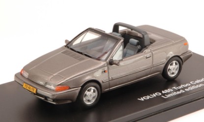 Immagine di VOLVO 480 TURBO CABRIOLET 1990 GUN GREY 1:43