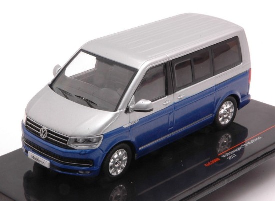 Immagine di VW T6 MULTIVAN 2017 SILVER/BLU 1:43