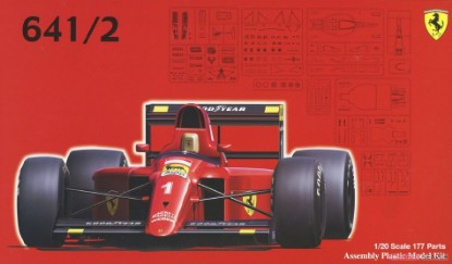 Immagine di FERRARI 641/2 N.1 MEXICO/FRANCE GP 1990 A.PROST KIT 1:20