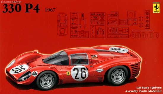 Immagine di FERRARI 330 P4 N.26 1967 KIT 1:24